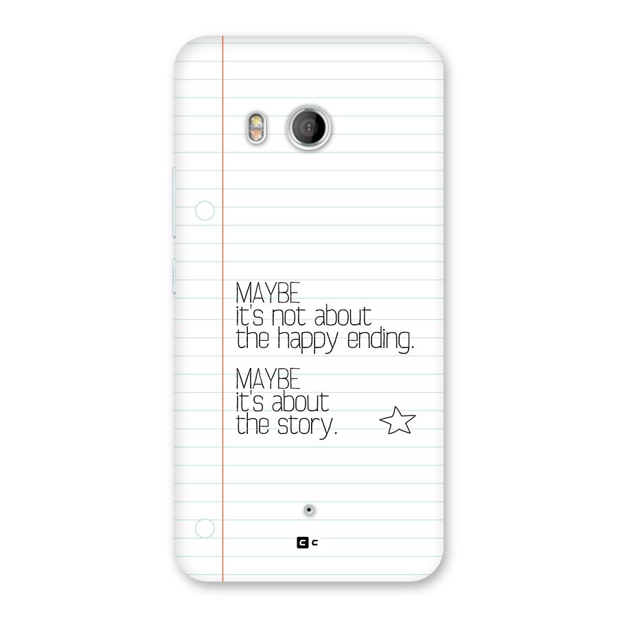 About Story Back Case for HTC U11
