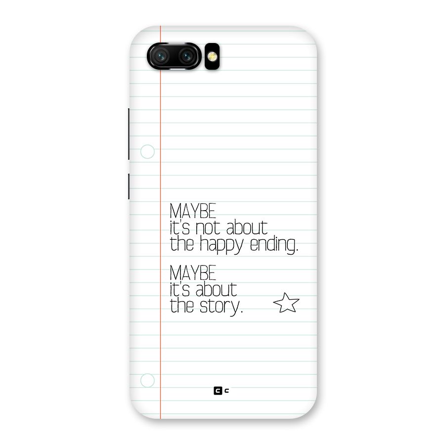About Story Back Case for Honor 10