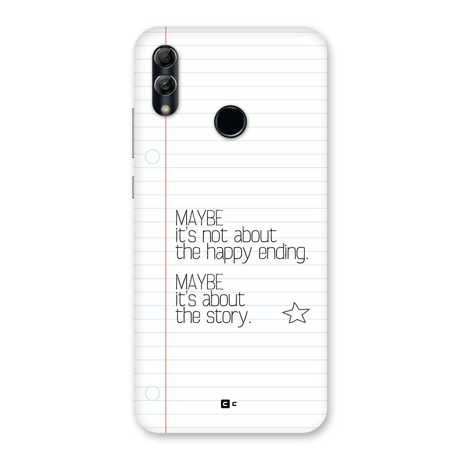 About Story Back Case for Honor 10 Lite