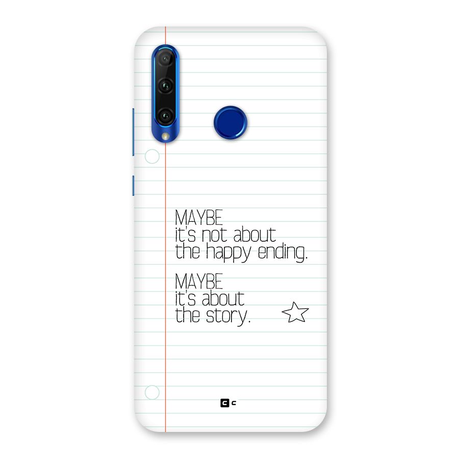 About Story Back Case for Honor 20i