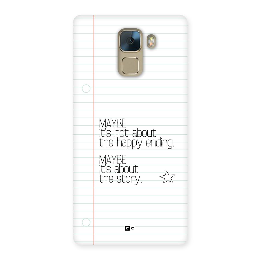 About Story Back Case for Honor 7