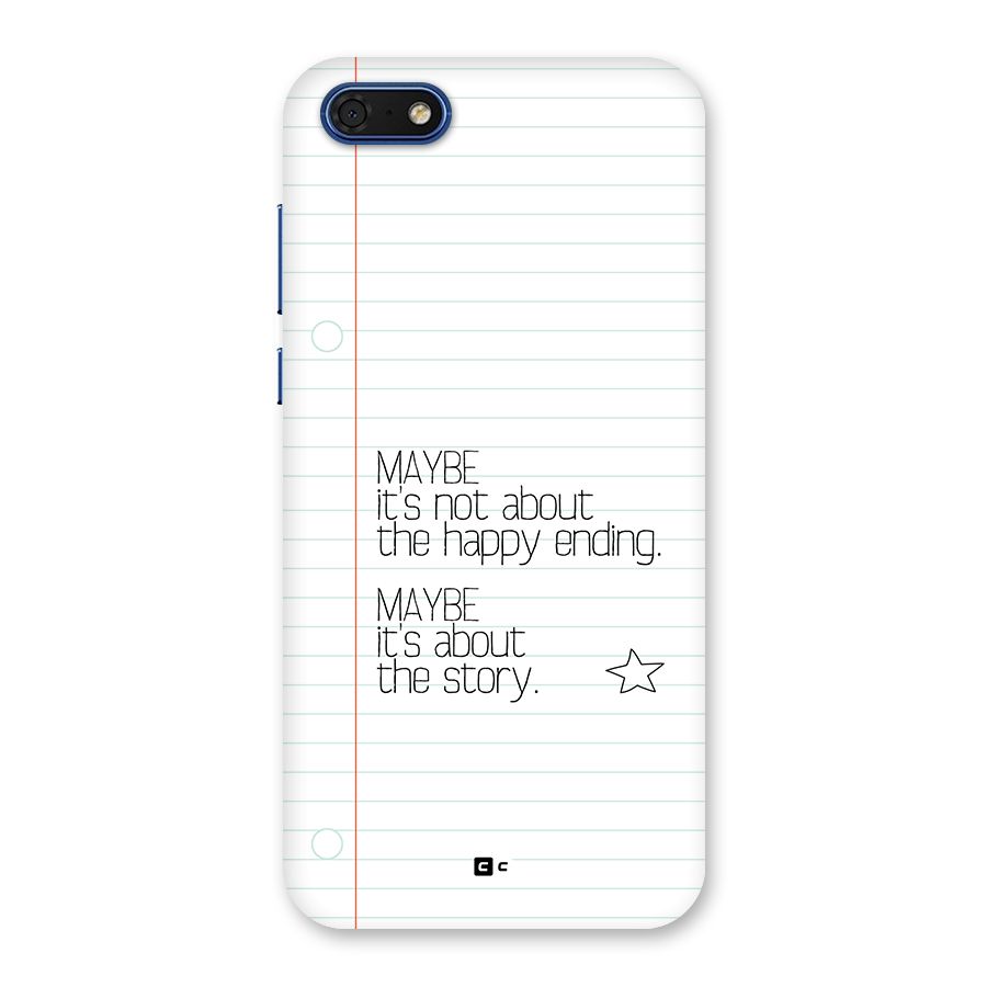 About Story Back Case for Honor 7s