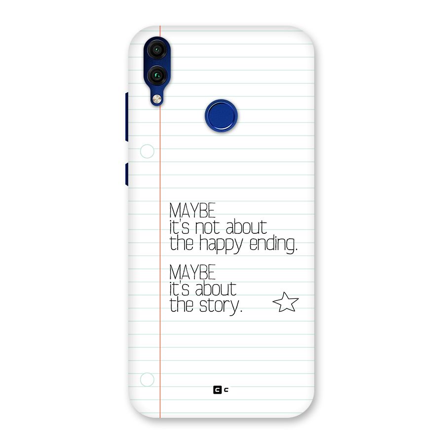 About Story Back Case for Honor 8C