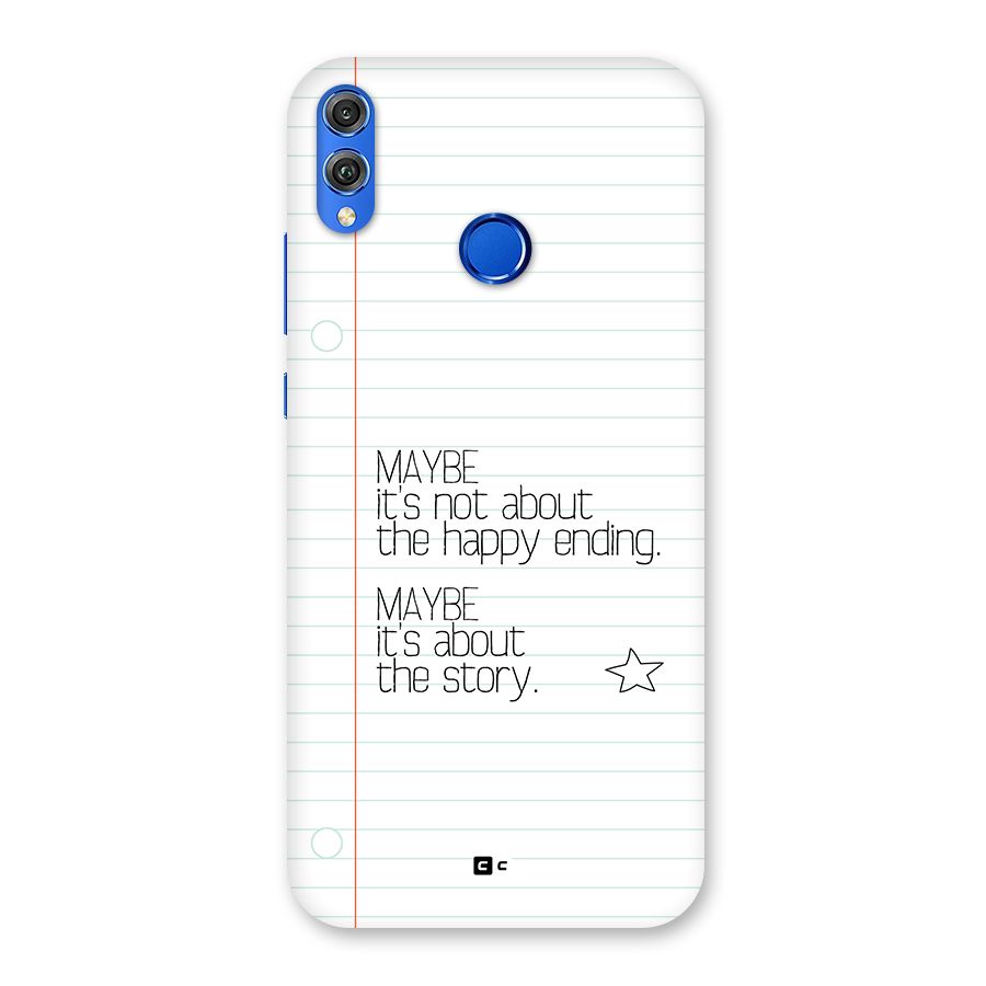 About Story Back Case for Honor 8X