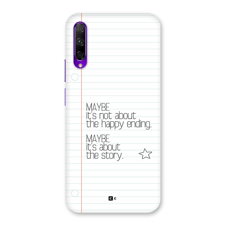 About Story Back Case for Honor 9X Pro