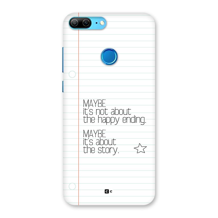 About Story Back Case for Honor 9 Lite