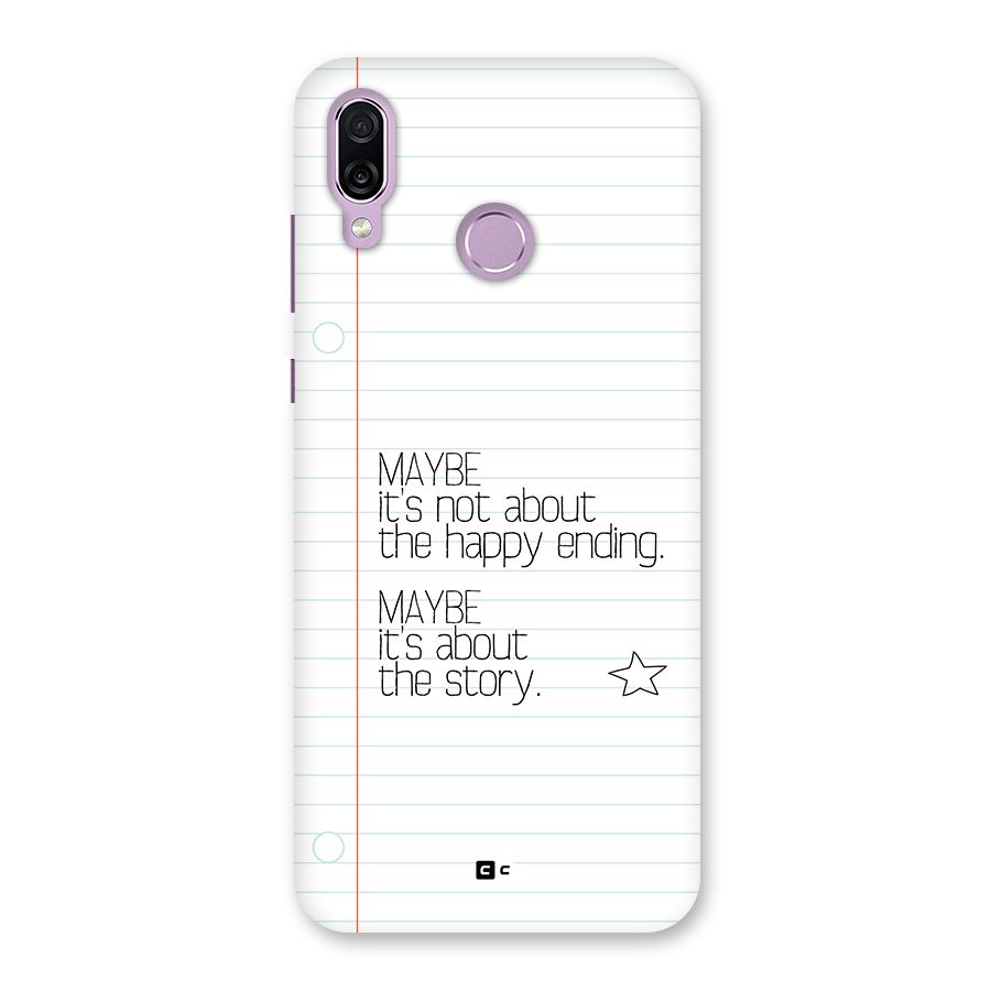 About Story Back Case for Honor Play