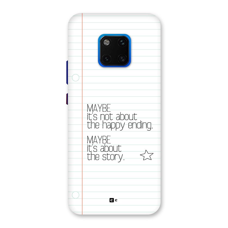 About Story Back Case for Huawei Mate 20 Pro