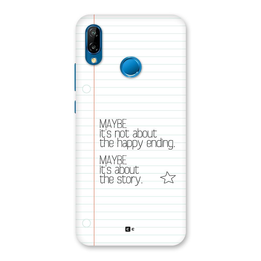About Story Back Case for Huawei P20 Lite