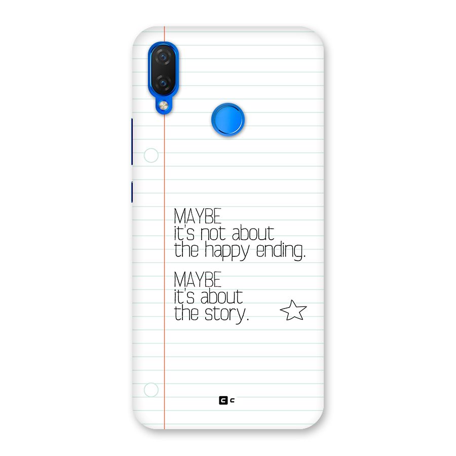 About Story Back Case for Huawei P Smart Plus