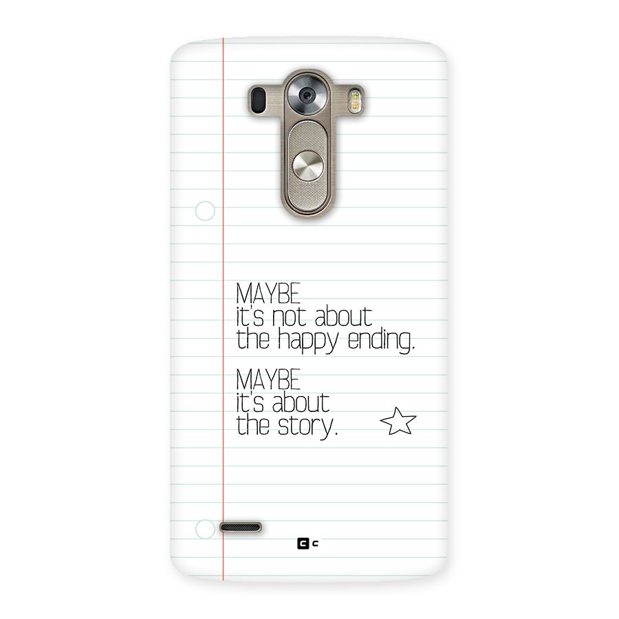 About Story Back Case for LG G3
