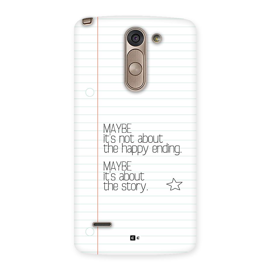 About Story Back Case for LG G3 Stylus