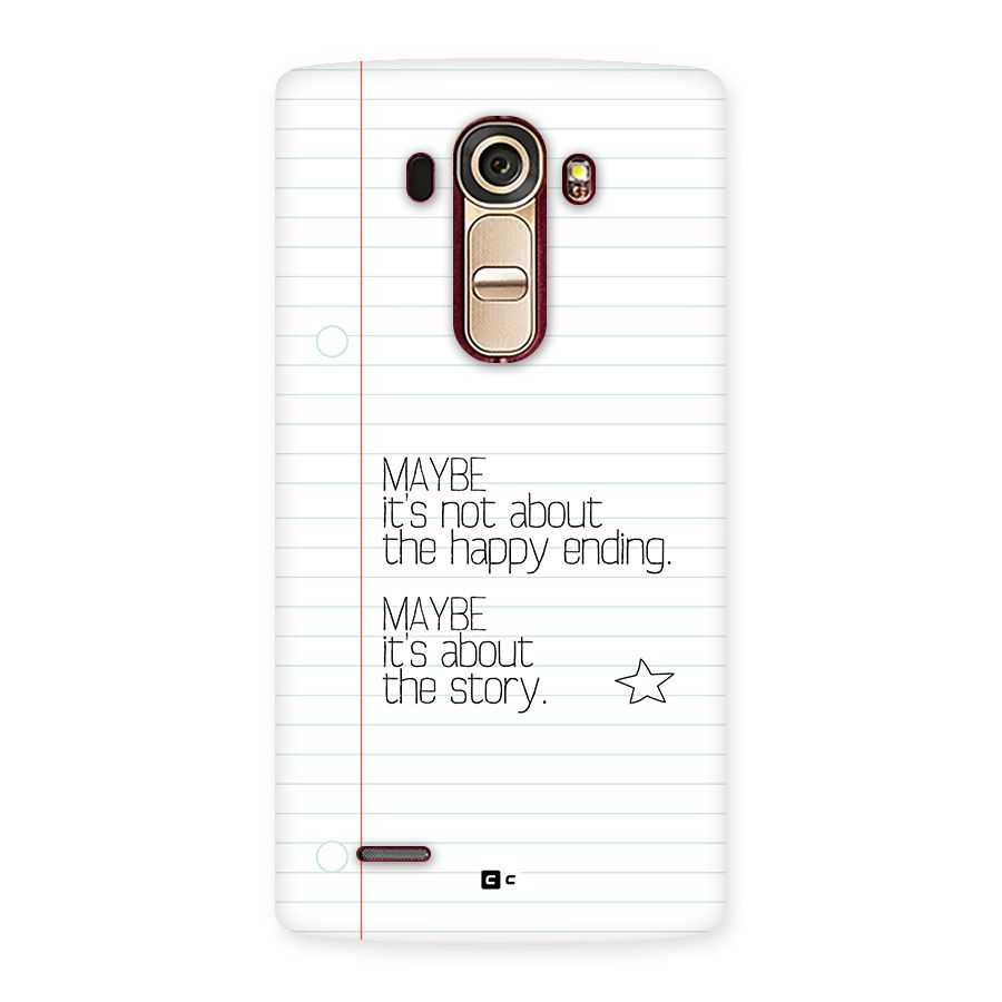 About Story Back Case for LG G4