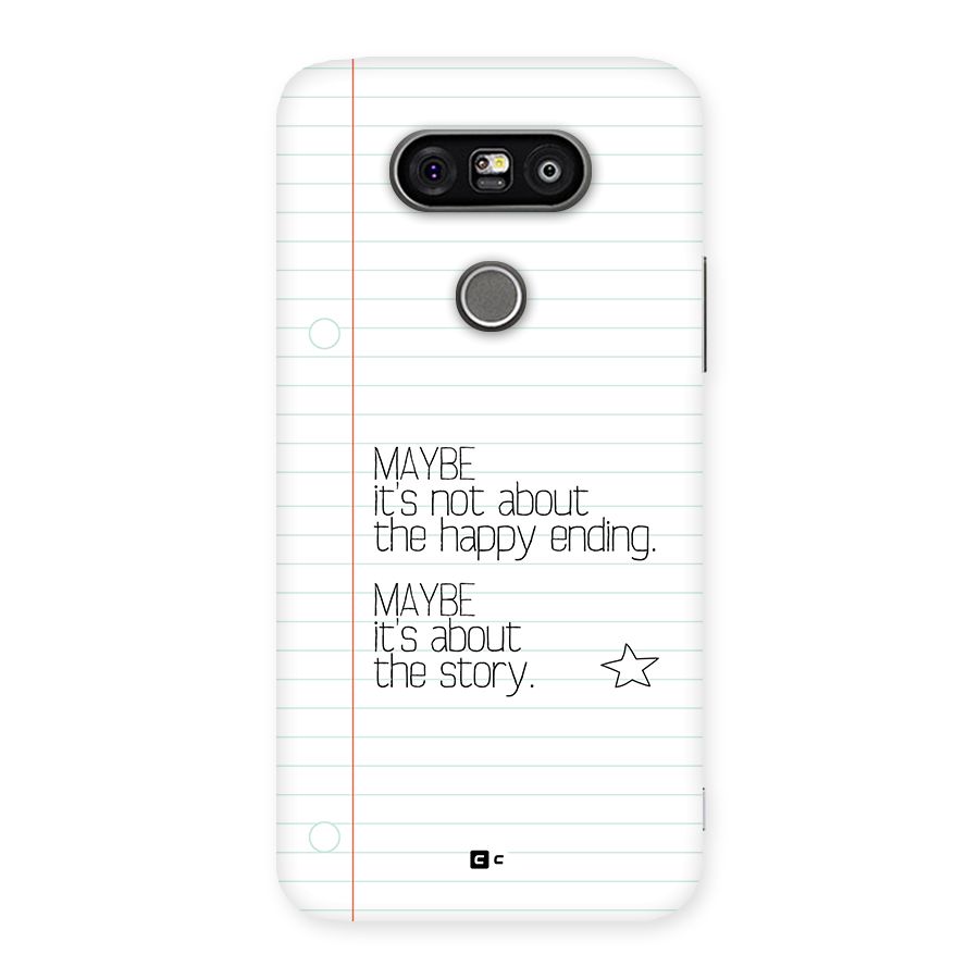 About Story Back Case for LG G5