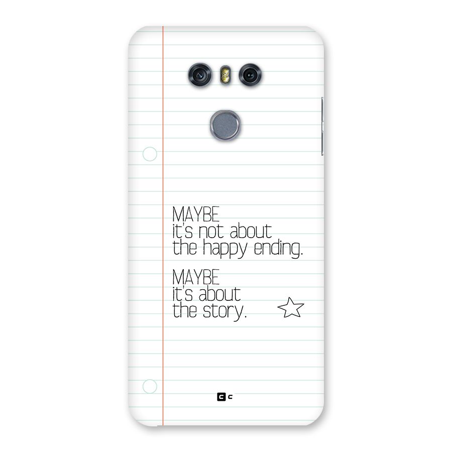 About Story Back Case for LG G6