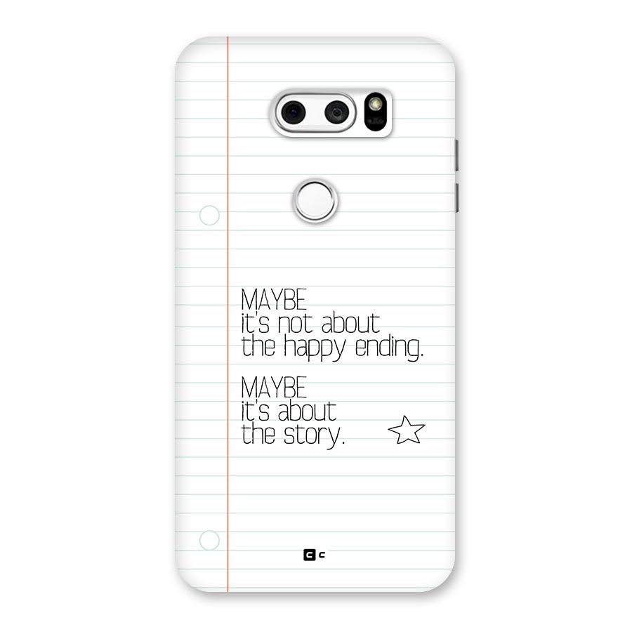 About Story Back Case for LG V30