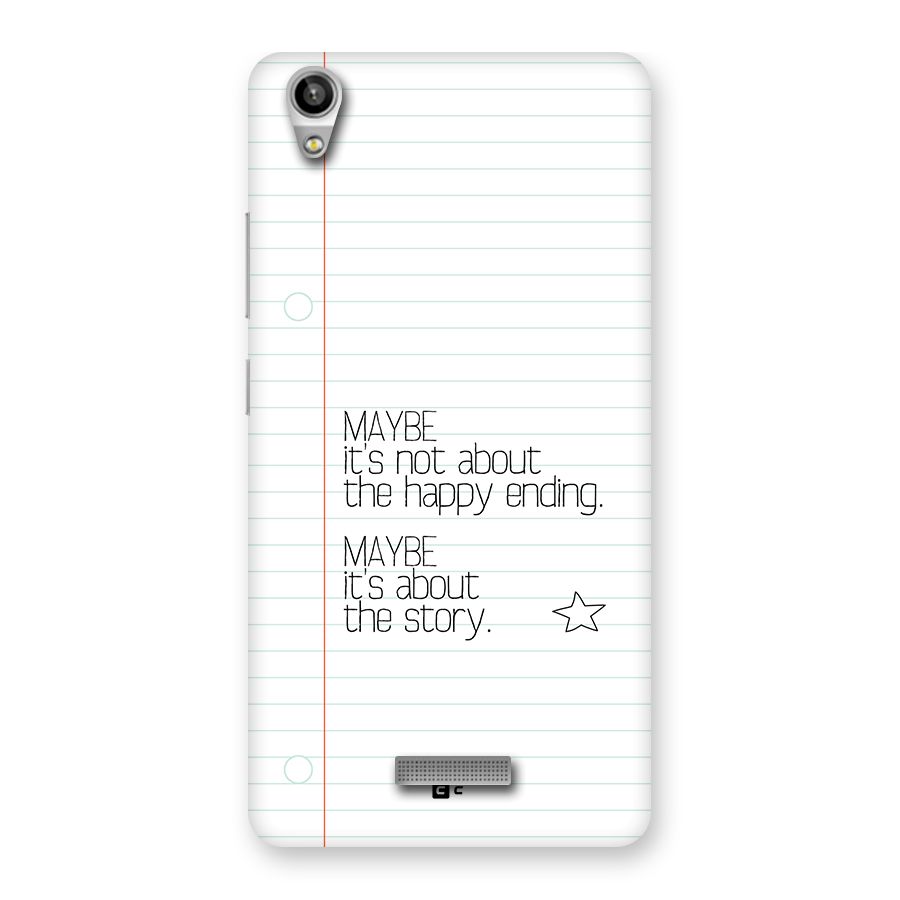 About Story Back Case for Lava Pixel V1