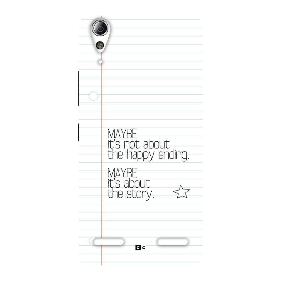 About Story Back Case for Lenovo A6000 Plus