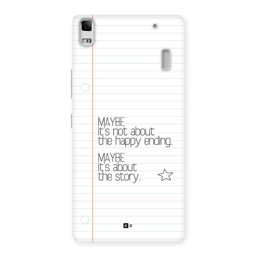 About Story Back Case for Lenovo A7000