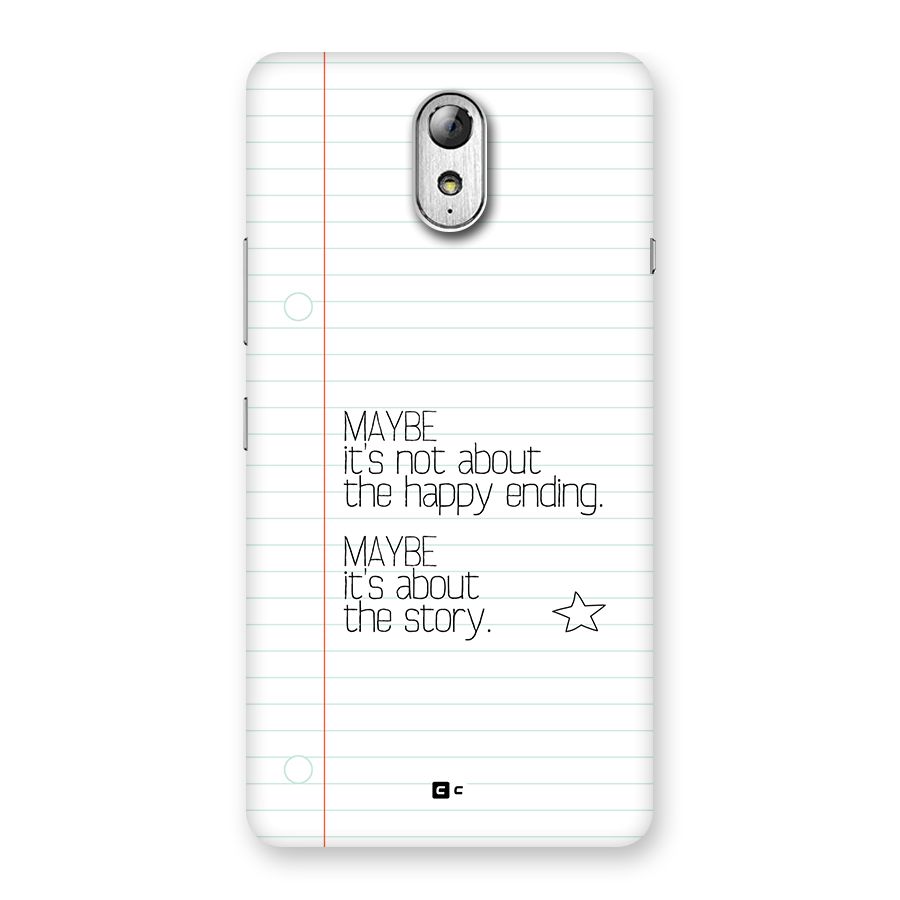 About Story Back Case for Lenovo Vibe P1M