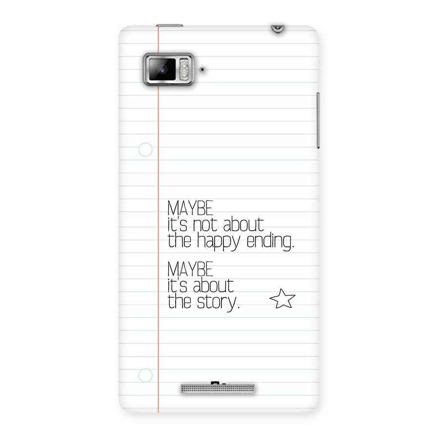 About Story Back Case for Lenovo Vibe Z K910
