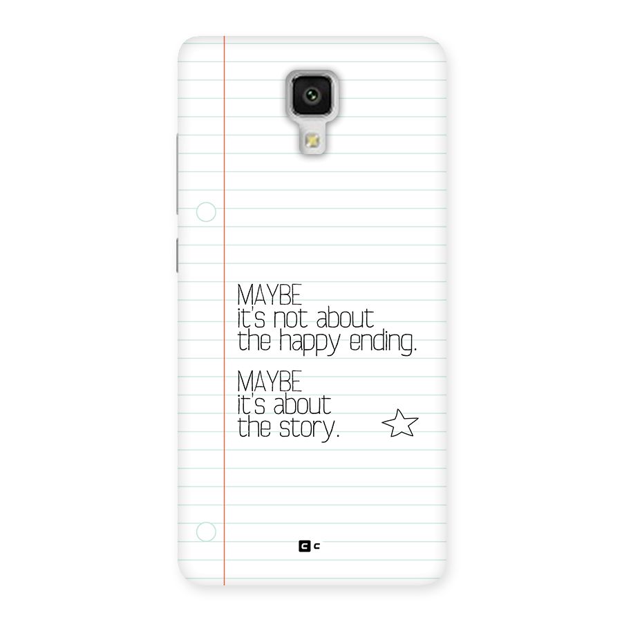 About Story Back Case for Mi4