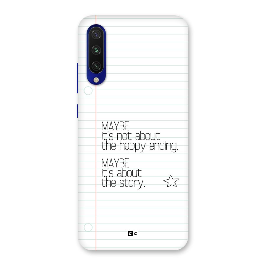 About Story Back Case for Mi A3