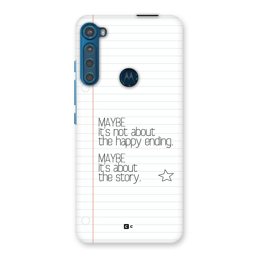 About Story Back Case for Motorola One Fusion Plus