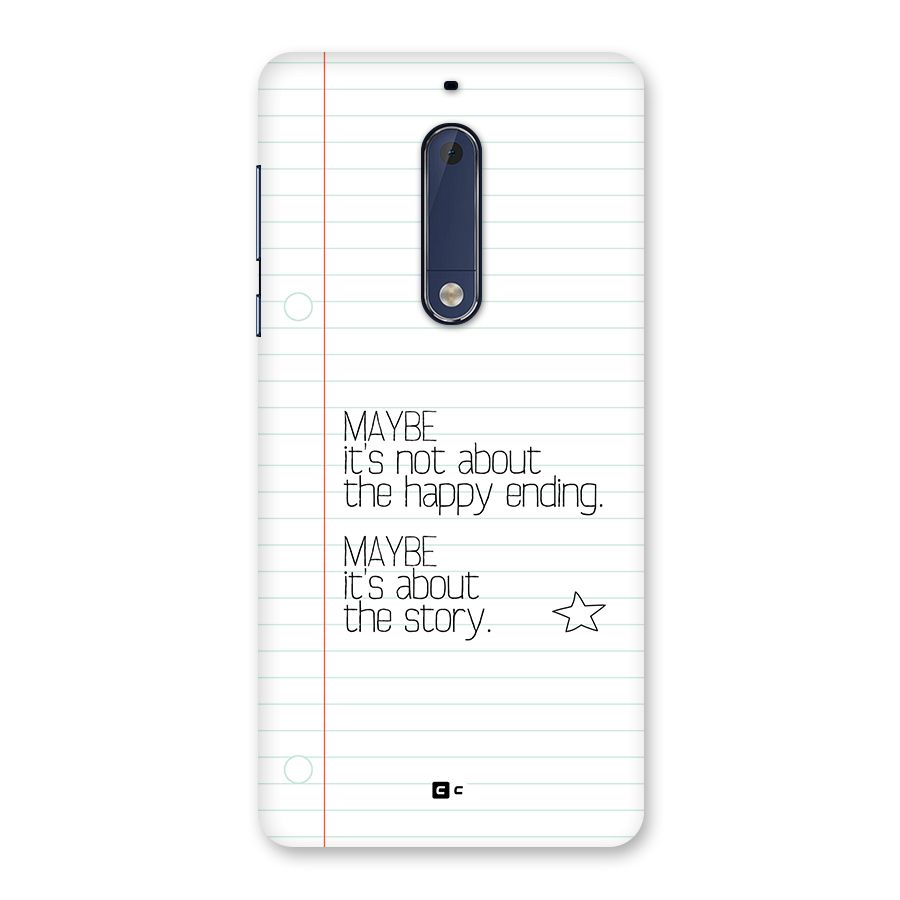 About Story Back Case for Nokia 5