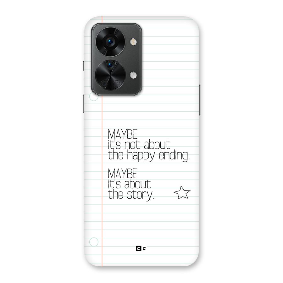 About Story Back Case for OnePlus Nord 2T