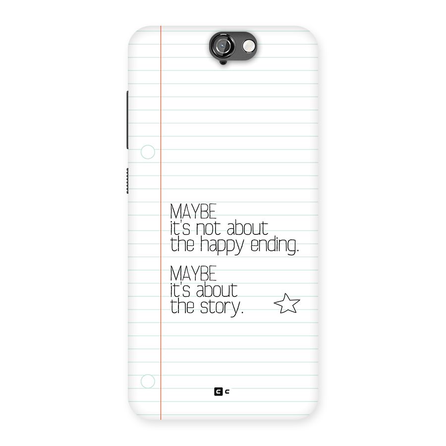 About Story Back Case for One A9