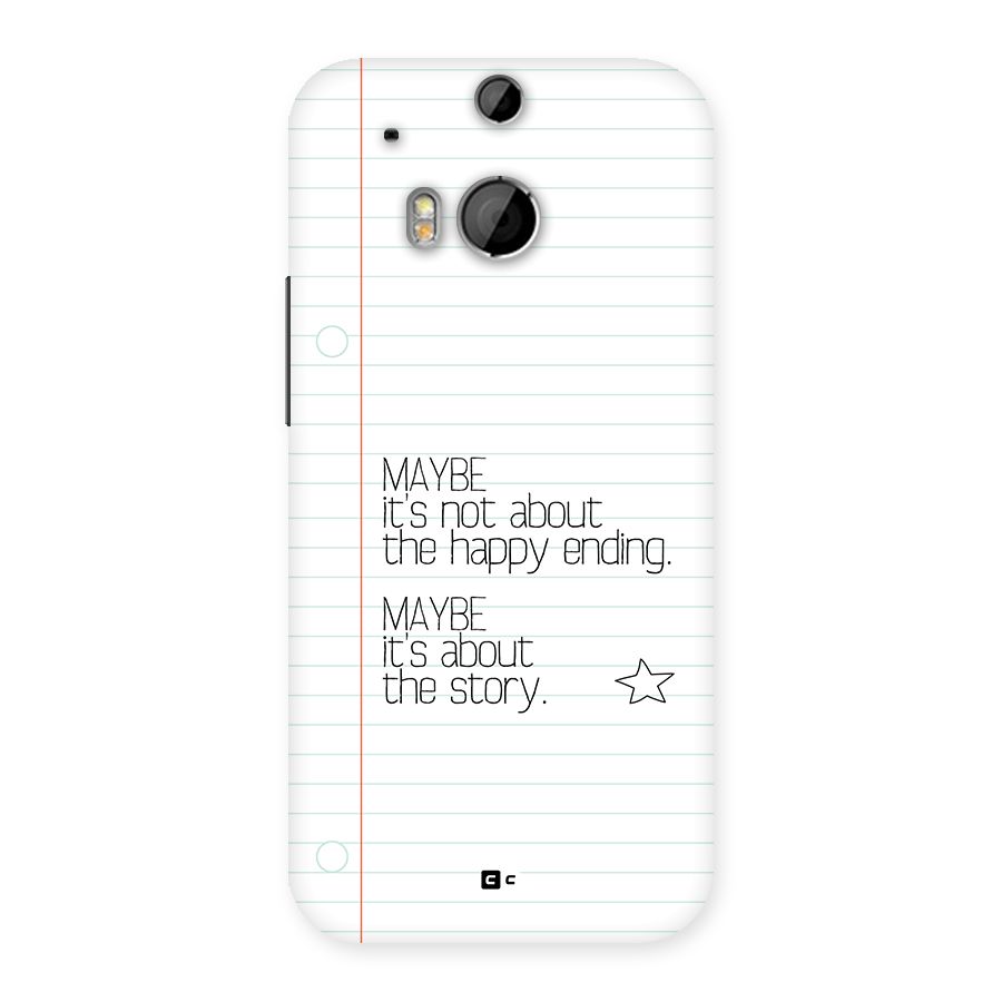 About Story Back Case for One M8