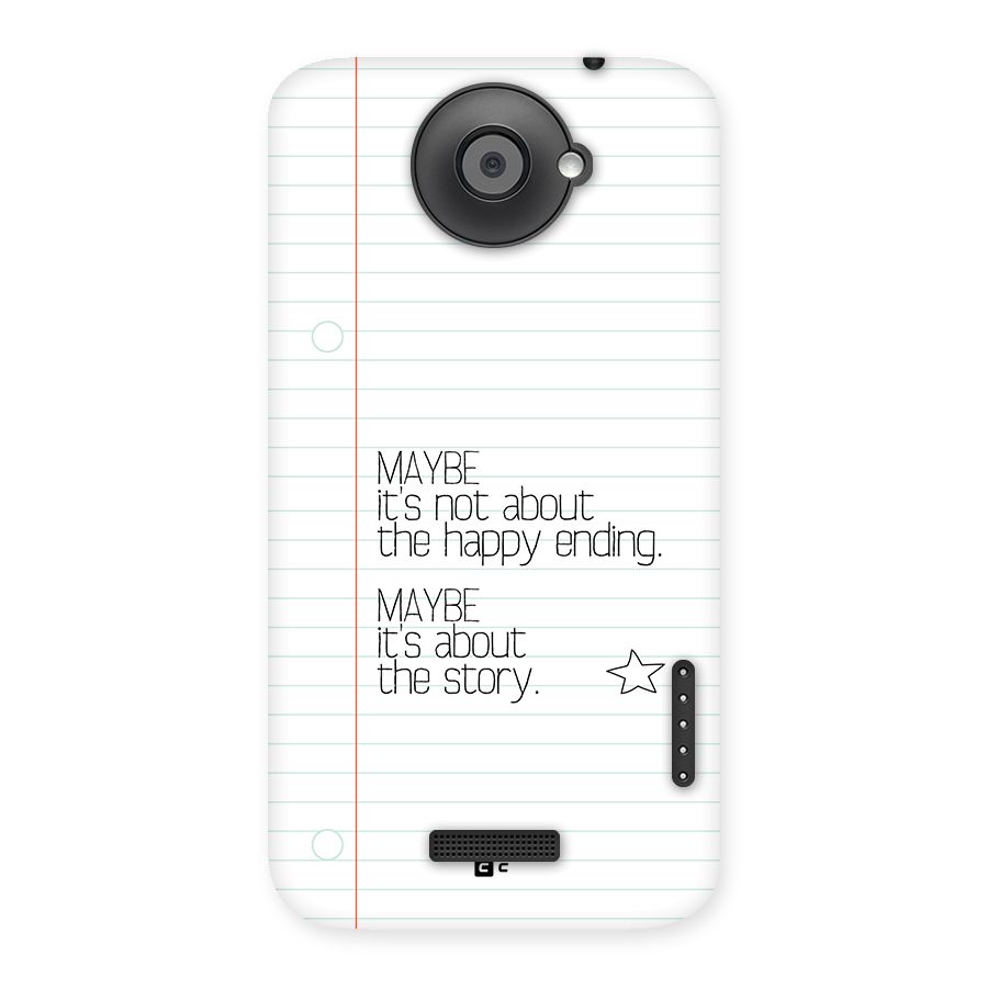 About Story Back Case for One X