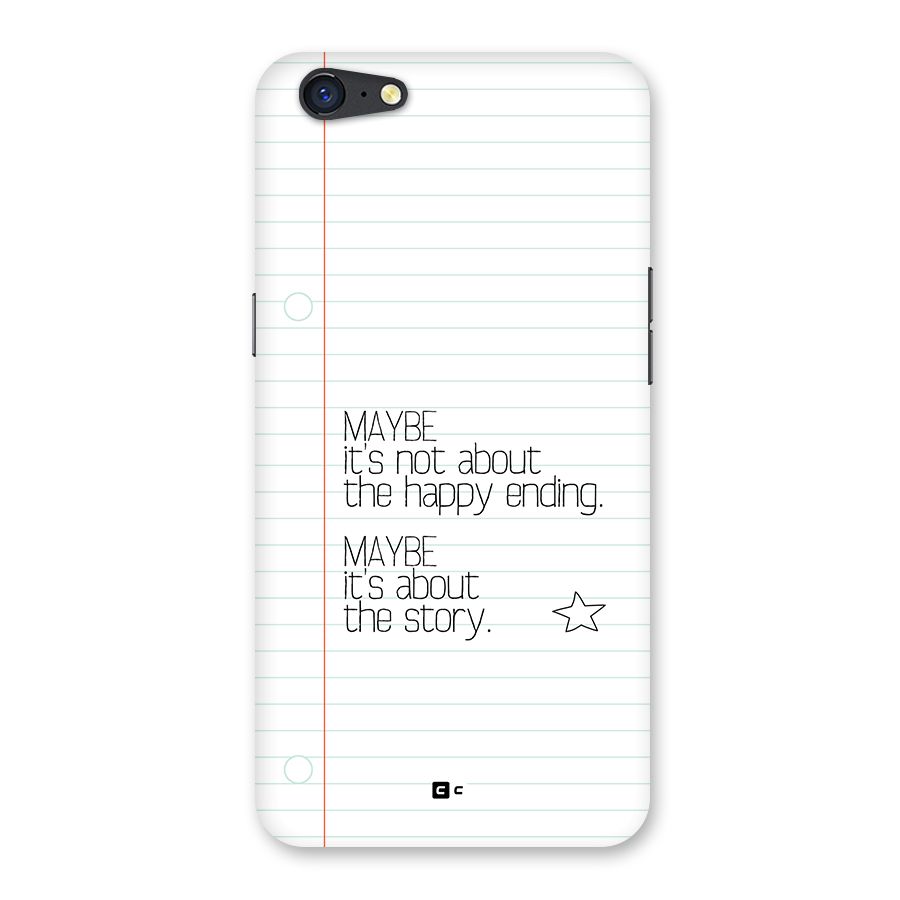 About Story Back Case for Oppo A71