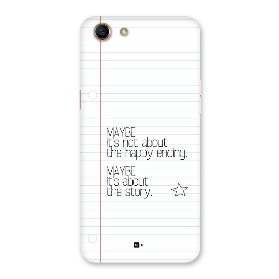 About Story Back Case for Oppo A83 (2018)