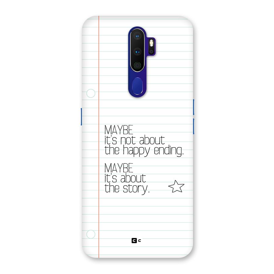 About Story Back Case for Oppo A9 (2020)