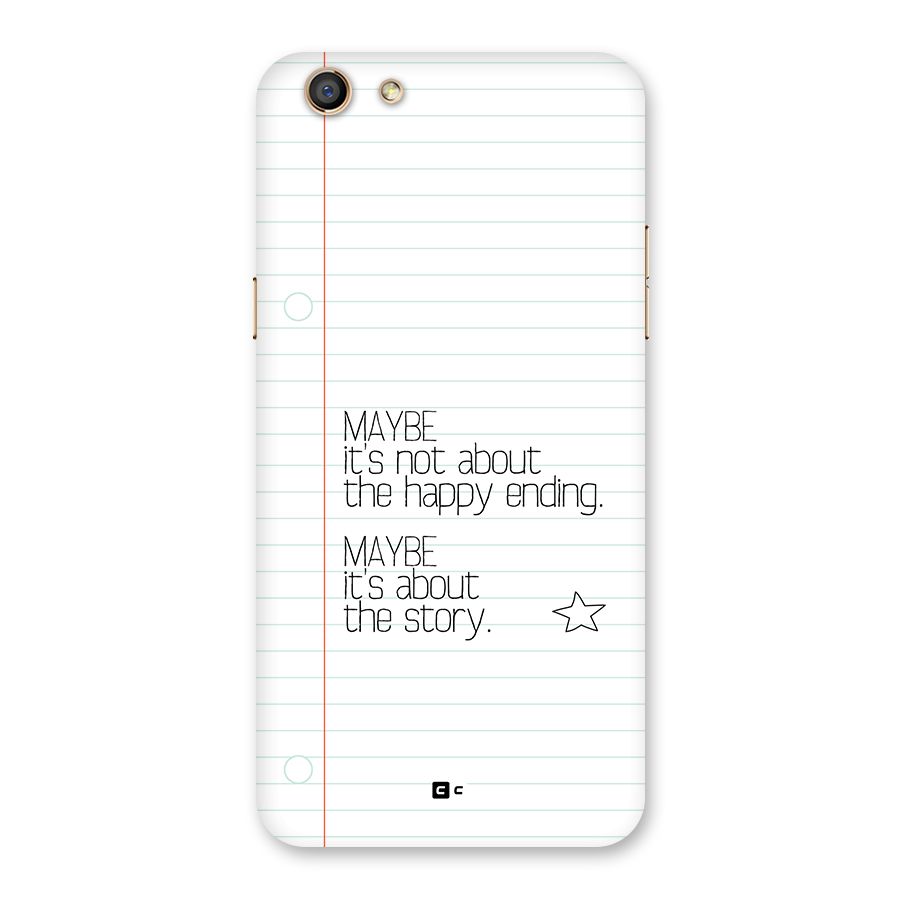 About Story Back Case for Oppo F3