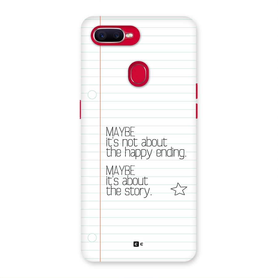 About Story Back Case for Oppo F9 Pro