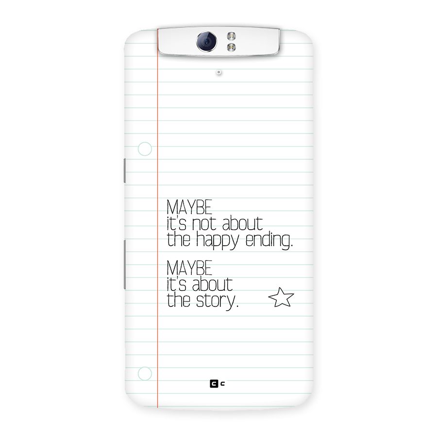 About Story Back Case for Oppo N1