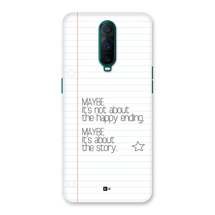 About Story Back Case for Oppo R17 Pro