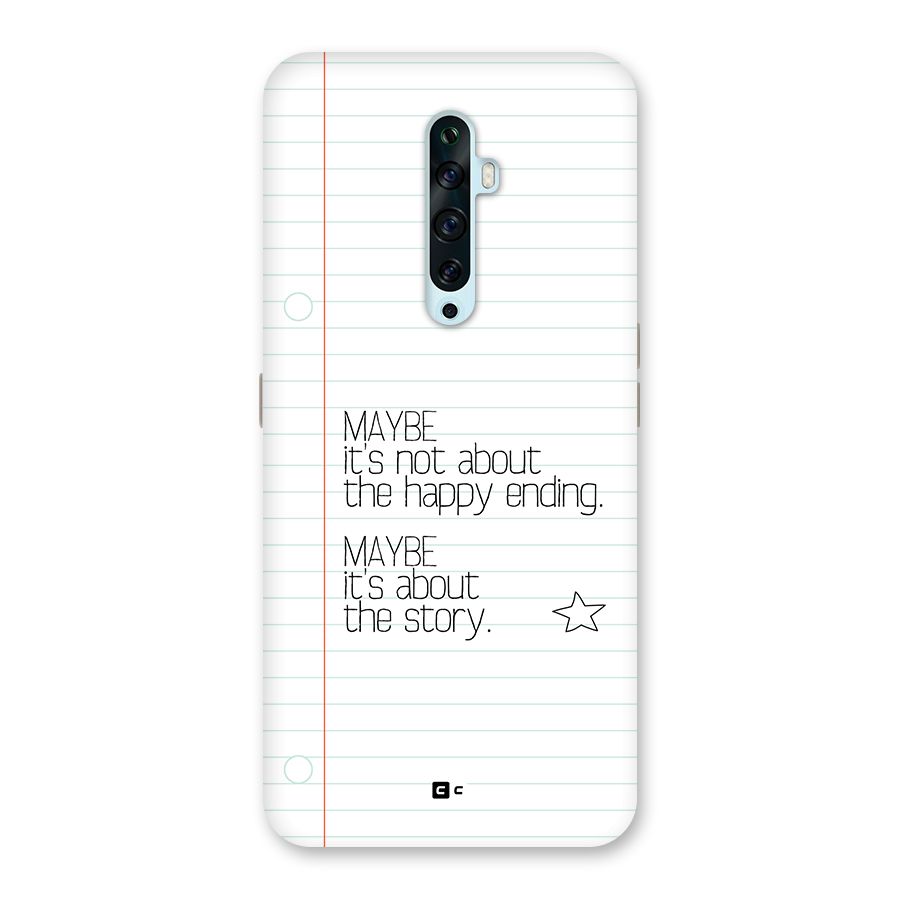 About Story Back Case for Oppo Reno2 Z
