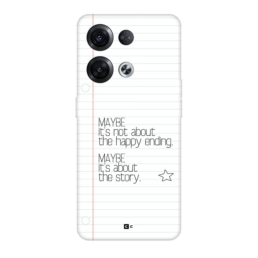 About Story Back Case for Oppo Reno8 Pro 5G