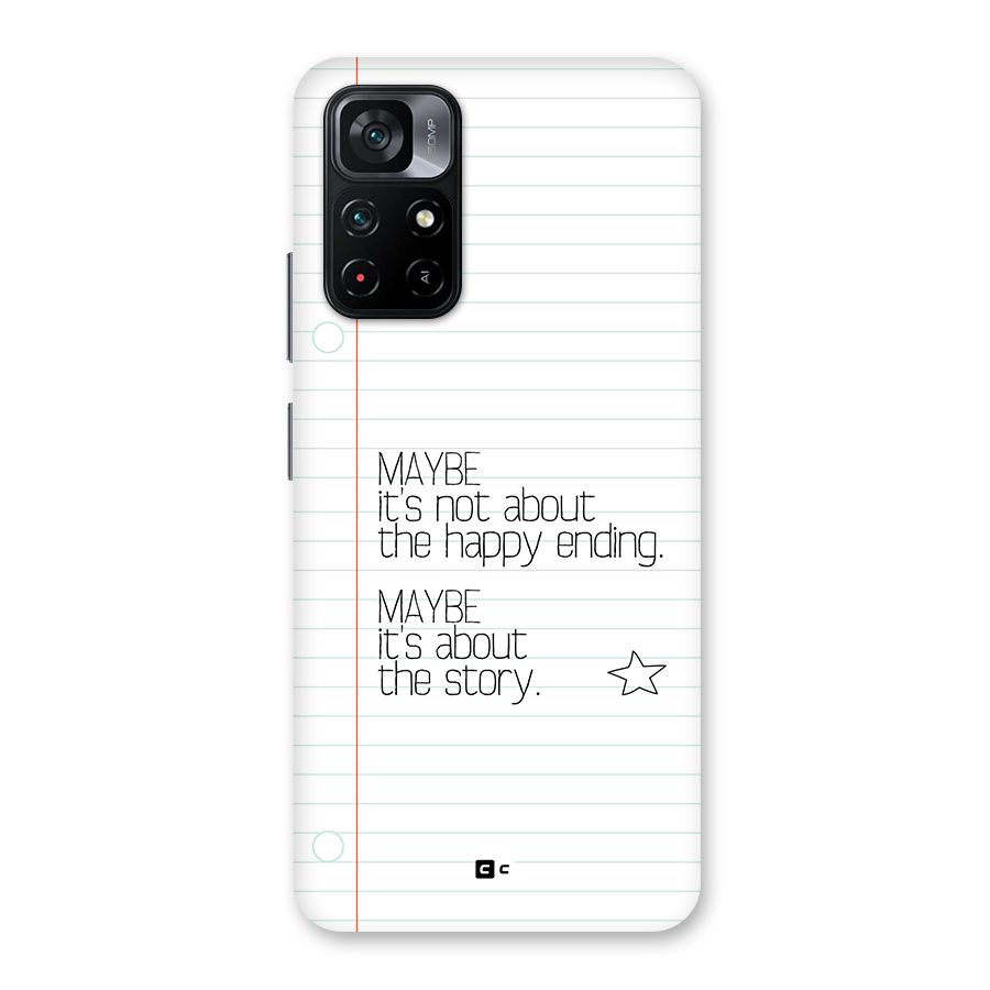 About Story Back Case for Poco M4 Pro 5G