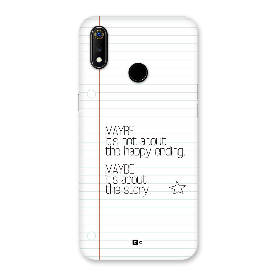 About Story Back Case for Realme 3