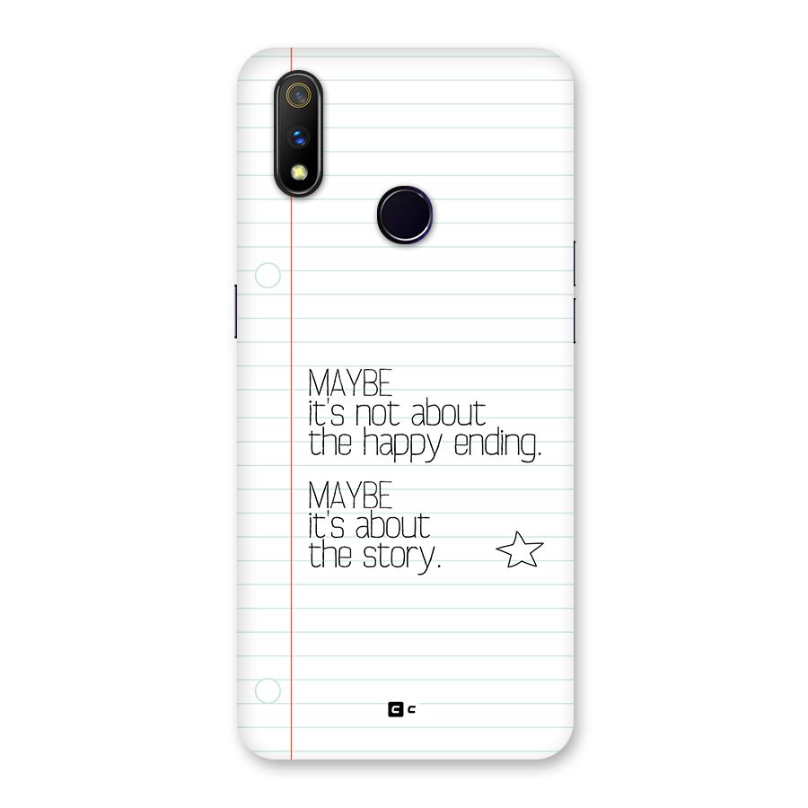 About Story Back Case for Realme 3 Pro