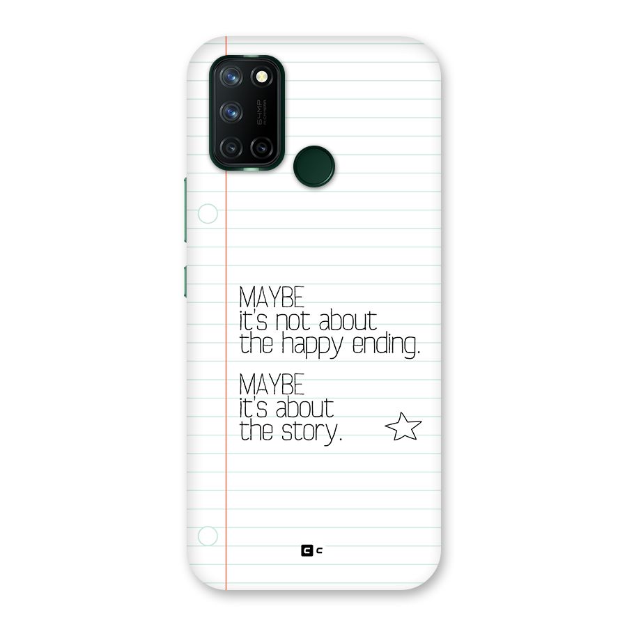 About Story Back Case for Realme 7i