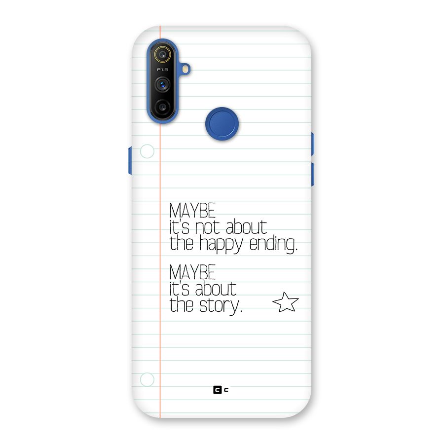 About Story Back Case for Realme Narzo 10A