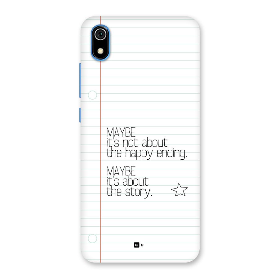 About Story Back Case for Redmi 7A
