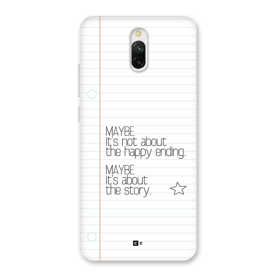 About Story Back Case for Redmi 8A Dual
