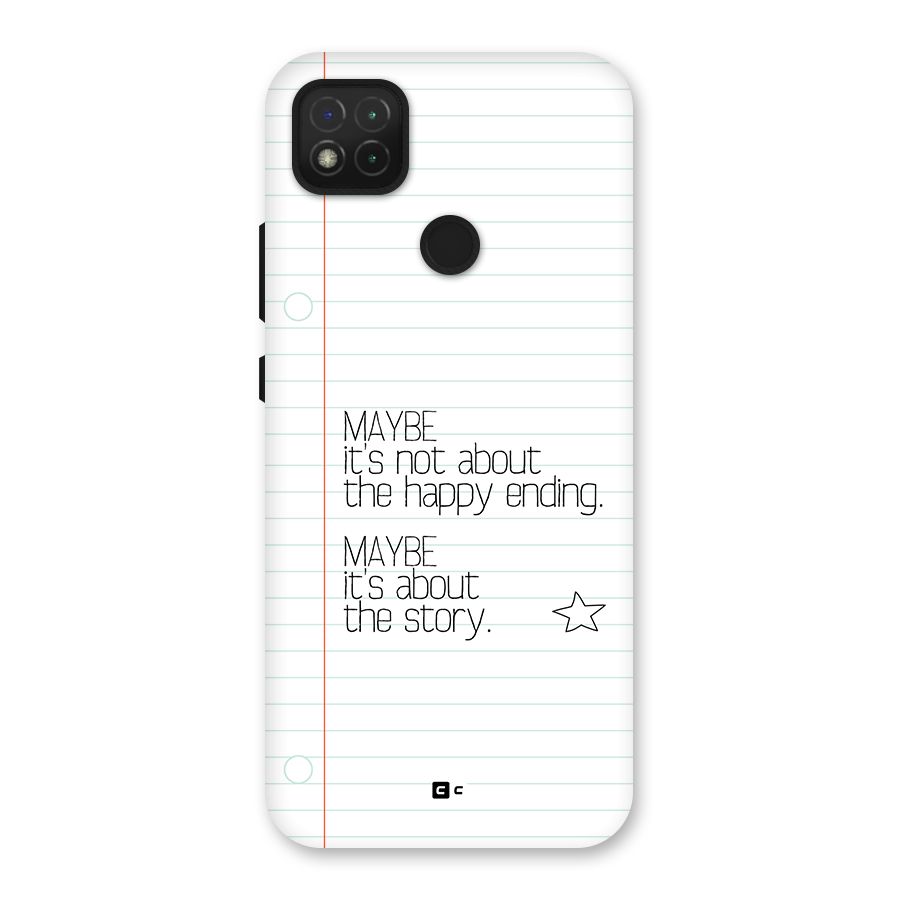 About Story Back Case for Redmi 9 Activ